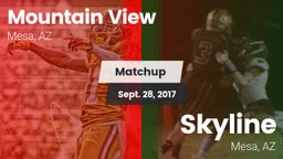 Matchup: Mountain View High vs. Skyline  2017