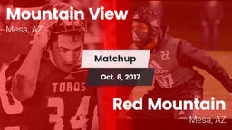 Matchup: Mountain View High vs. Red Mountain  2017