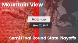 Matchup: Mountain View High vs. Semi Final Round State Playoffs 2017