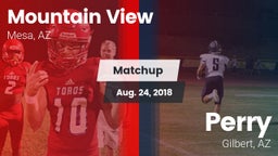 Matchup: Mountain View High vs. Perry  2018