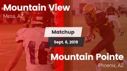 Matchup: Mountain View High vs. Mountain Pointe  2019