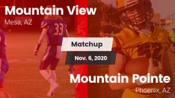 Matchup: Mountain View High vs. Mountain Pointe  2020