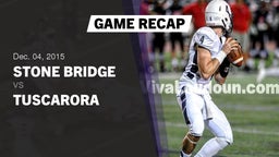 Recap: Stone Bridge  vs. Tuscarora  2015