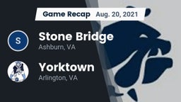 Recap: Stone Bridge  vs. Yorktown  2021