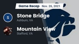 Recap: Stone Bridge  vs. Mountain View  2021
