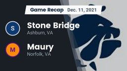 Recap: Stone Bridge  vs. Maury  2021