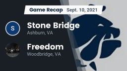 Recap: Stone Bridge  vs. Freedom  2021