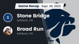 Recap: Stone Bridge  vs. Broad Run  2022