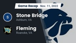 Recap: Stone Bridge  vs. Fleming  2022