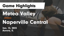 Metea Valley  vs Naperville Central  Game Highlights - Jan. 13, 2023