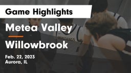 Metea Valley  vs Willowbrook  Game Highlights - Feb. 22, 2023