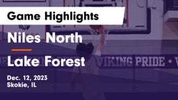 Niles North  vs Lake Forest  Game Highlights - Dec. 12, 2023