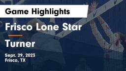 Frisco Lone Star  vs Turner  Game Highlights - Sept. 29, 2023