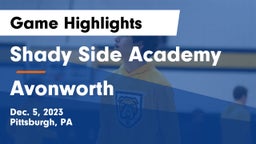 Shady Side Academy vs Avonworth  Game Highlights - Dec. 5, 2023