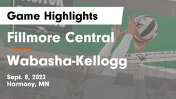 Fillmore Central  vs Wabasha-Kellogg  Game Highlights - Sept. 8, 2022