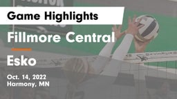 Fillmore Central  vs Esko  Game Highlights - Oct. 14, 2022