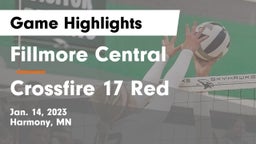 Fillmore Central  vs Crossfire 17 Red Game Highlights - Jan. 14, 2023