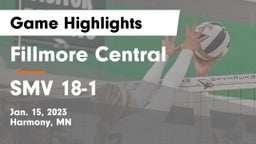 Fillmore Central  vs SMV 18-1 Game Highlights - Jan. 15, 2023