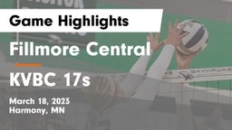 Fillmore Central  vs KVBC 17s Game Highlights - March 18, 2023