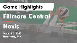 Fillmore Central  vs Nevis  Game Highlights - Sept. 22, 2023