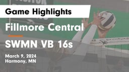 Fillmore Central  vs SWMN VB 16s Game Highlights - March 9, 2024