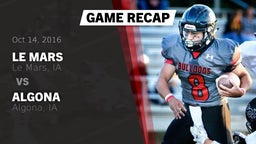 Recap: Le Mars  vs. Algona  2016