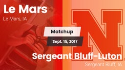 Matchup: Le Mars Middle vs. Sergeant Bluff-Luton  2017