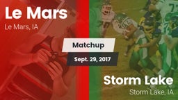 Matchup: Le Mars  vs. Storm Lake  2017