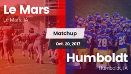 Matchup: Le Mars  vs. Humboldt  2017