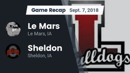 Recap: Le Mars  vs. Sheldon  2018