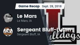 Recap: Le Mars  vs. Sergeant Bluff-Luton  2018