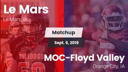 Matchup: Le Mars  vs. MOC-Floyd Valley  2019