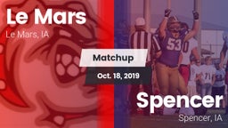 Matchup: Le Mars  vs. Spencer  2019