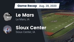 Recap: Le Mars  vs. Sioux Center  2020