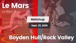 Matchup: Le Mars  vs. Boyden Hull/Rock Valley 2020