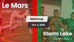Matchup: Le Mars  vs. Storm Lake  2020