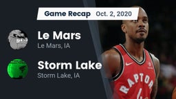 Recap: Le Mars  vs. Storm Lake  2020