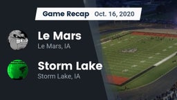 Recap: Le Mars  vs. Storm Lake  2020