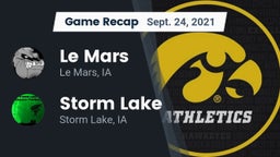 Recap: Le Mars  vs. Storm Lake  2021