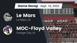Recap: Le Mars  vs. MOC-Floyd Valley  2022