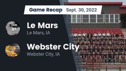 Recap: Le Mars  vs. Webster City  2022