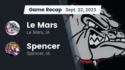 Recap: Le Mars  vs. Spencer  2023