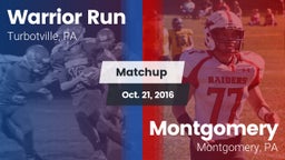 Matchup: Warrior Run High vs. Montgomery  2016