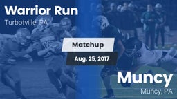 Matchup: Warrior Run High vs. Muncy  2017