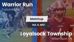 Matchup: Warrior Run High vs. Loyalsock Township  2017