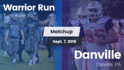 Matchup: Warrior Run High vs. Danville  2018
