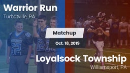 Matchup: Warrior Run High vs. Loyalsock Township  2019
