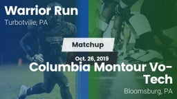 Matchup: Warrior Run High vs. Columbia Montour Vo-Tech  2019