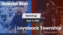 Matchup: Warrior Run High vs. Loyalsock Township  2020