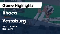 Ithaca  vs Vestaburg Game Highlights - Sept. 19, 2020
